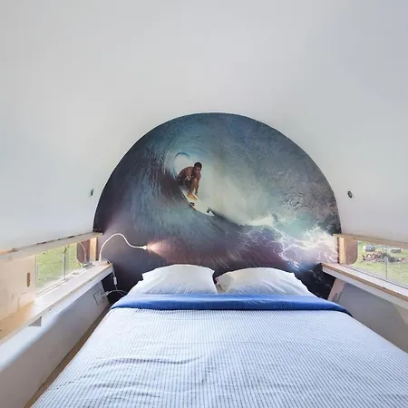 Surf Camp Деревянный коттедж Maceda